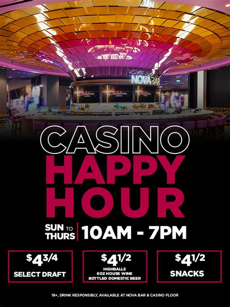 live casino happy hour/